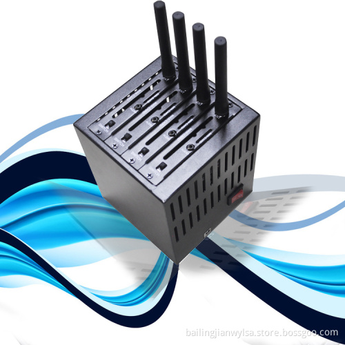 4 Port Modem Pool for SMS MMS Voice Call Data Transmission